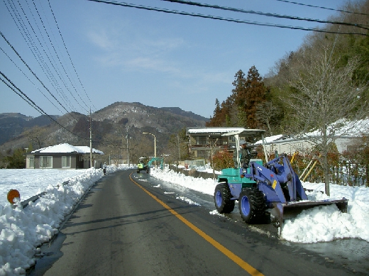 除雪作業③