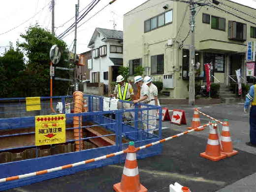 3.安全パトロール実施（芝川左岸）