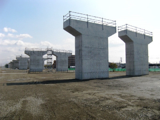 圏央道慶作前地区高架橋下部その１工事（国土交通省北首都国道事務所）H24.2