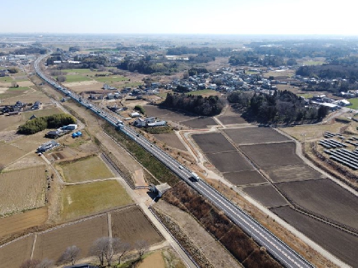 Ｒ３圏央道大生郷地区改良その１工事（国土交通省北首都国道事務所）R4.4