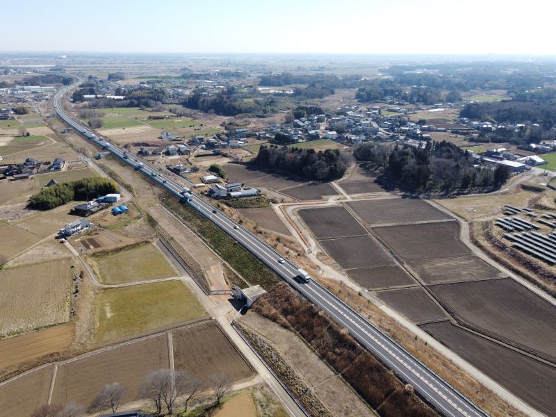 Ｒ３圏央道大生郷地区改良その１工事（国土交通省北首都国道事務所）R4.4
