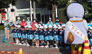 園児によるお礼の歌のプレゼント